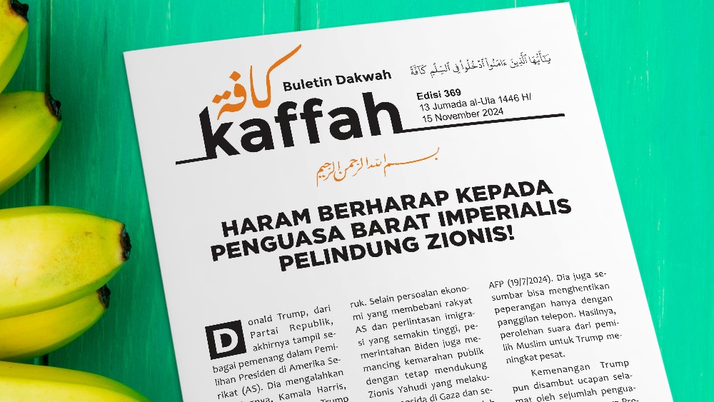 Haram Berharap Kepada Penguasa Barat Imperialis Pelindung Zionis!