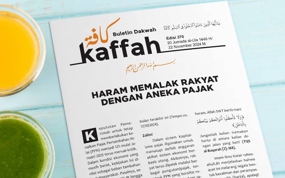 Haram Memalak Rakyat Dengan Aneka Pajak