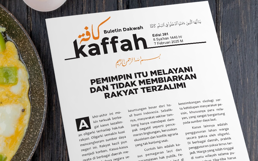 Edisi 381 – Pemimpin Itu Melayani Dan Tidak Membiarkan Rakyat Terzalimi